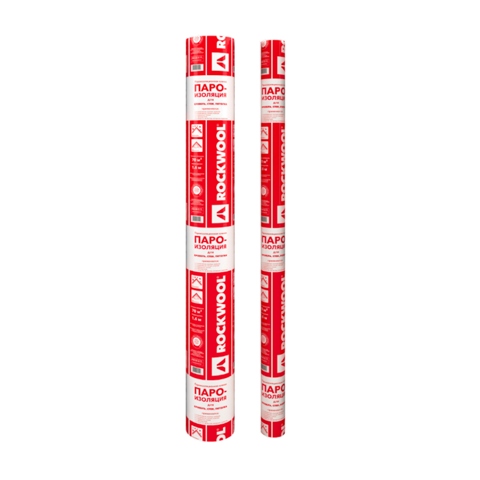 ორთქლიზოლაცია ROCKWOOL (70 კვ/მ) — მემბრანული იზოლაცია